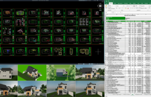 rumah 15x7 meter (2 lantai)