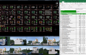 rumah 16x13 meter (2 lantai)