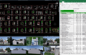 rumah 16x19 meter (2 lantai)