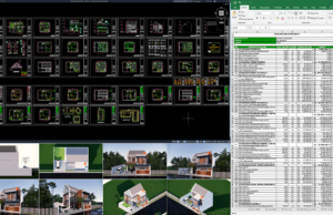 rumah 17x10 meter (2 lantai)