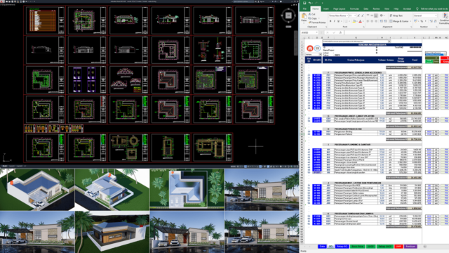 rumah 18,5x17,5 meter (1 lantai)