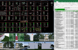 rumah 5,6x17,5 meter (2 lantai)