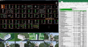 rumah 5,8x20 meter (2 lantai)