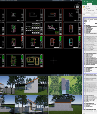 rumah 5x12 meter (1 lantai)