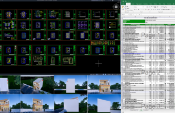 rumah 6.6x10 meter (2 lantai)