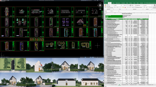 rumah 6x20 meter (1 lantai)