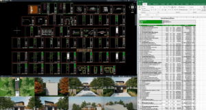 rumah 6x30 meter (2 lantai)