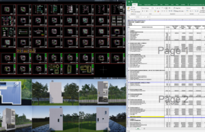 rumah 6x7 meter (3 lantai)