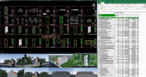 rumah 7,4x20 meter (1 lantai)