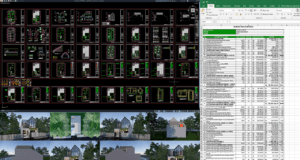 rumah 7,5x15 meter (2 lantai)