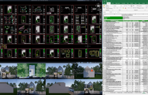 rumah 7,5x15 meter (2 lantai)