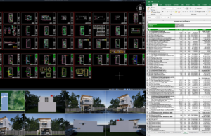 rumah 7,5x20 meter (2 lantai)
