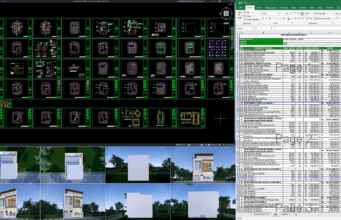 rumah 7x10 m (2 lantai)