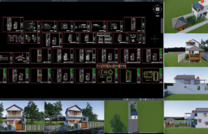 rumah 7x10 meter (2 lantai)