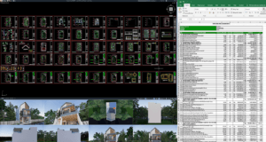 rumah 7x13 meter (3 lantai)