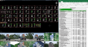 rumah 9x17 m (2 lantai)