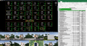 rumah ukuran 6x12 meter (2 lantai)