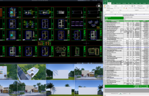 villa 10x15 meter (1 lantai)