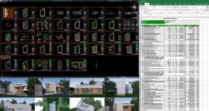 villa 10x20 meter (1 lantai)