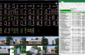 villa 10x20 meter (1 lantai)