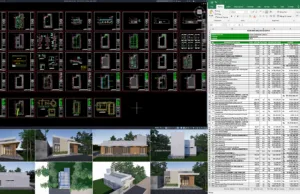villa 10x20 meter (1 lantai)