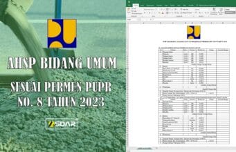 AHSP Permen PU No.8 Tahun 2023