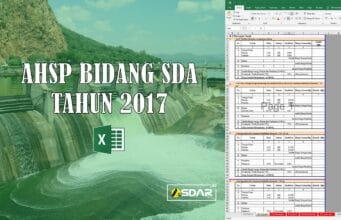 ahsp bidang sda tahun 2017 format excel