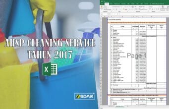 ahsp cleaning service tahun 2017