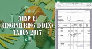 ahsp ei (engineering index) tahun 2017