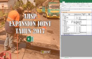 Download AHSP Expansion Joint Tahun 2017 Format Excel ahsp expansion joint tahun 2017