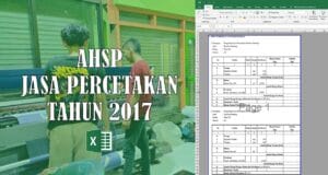 ahsp jasa percetakan tahun 2017