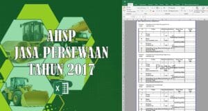 ahsp jasa persewaan tahun 2017
