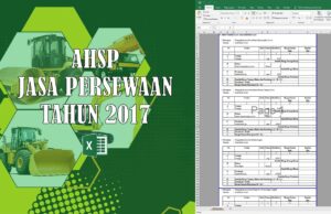 Download AHSP Jasa Persewaan Tahun 2017 Format Excel ahsp jasa persewaan tahun 2017