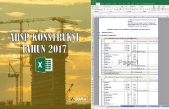 ahsp konstruksi tahun 2017 format excel
