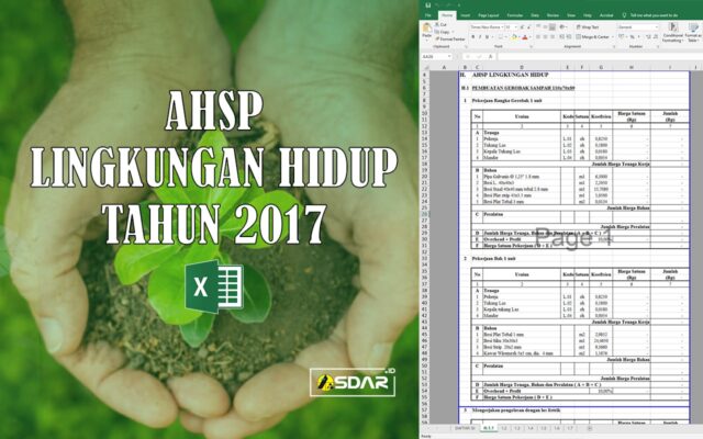 ahsp lingkungan hidup tahun 2017