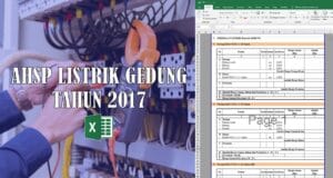 ahsp listrik gedung tahun 2017