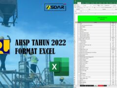 Download AHSP Tahun 2022 Format Excel ahsp tahun 2022 format excel