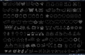 Download Block Dekorasi Kamar Anak DWG AutoCAD block dekorasi kamar anak