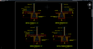 detail pondasi menerus