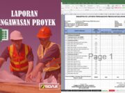 laporan pengawasan proyek format excel