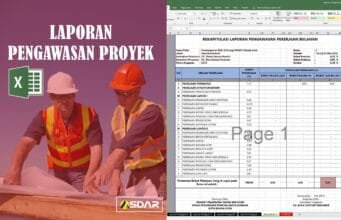 laporan pengawasan proyek format excel
