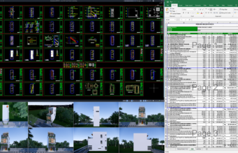 rumah 3.9x13 meter (3 lantai)