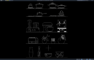 Download Block Aksesoris Dapur Bagian 5 DWG AutoCAD block aksesoris dapur bagian 5