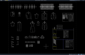 Download Block Pakaian Format DWG AutoCAD block pakaian