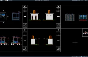 Download Desain WC + Tandon Air DWG AutoCAD desain wc + tandon air