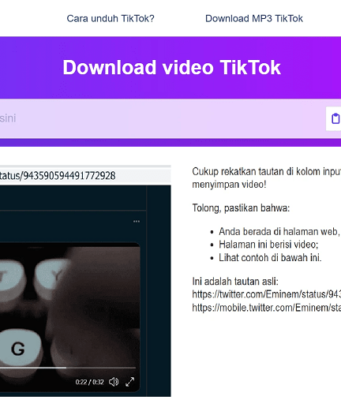 download video tiktok dan twitter 2025