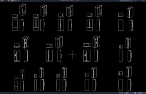 Download Block Kulkas Bagian 2 DWG AutoCAD block kulkas bagian 2