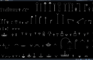 Download Block Lampu DWG AutoCAD block lampu