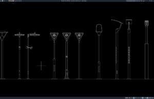 Download Block Lampu Jalan Bagian 3 DWG AutoCAD block lampu jalan bagian 3