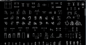 block peralatan fitnes